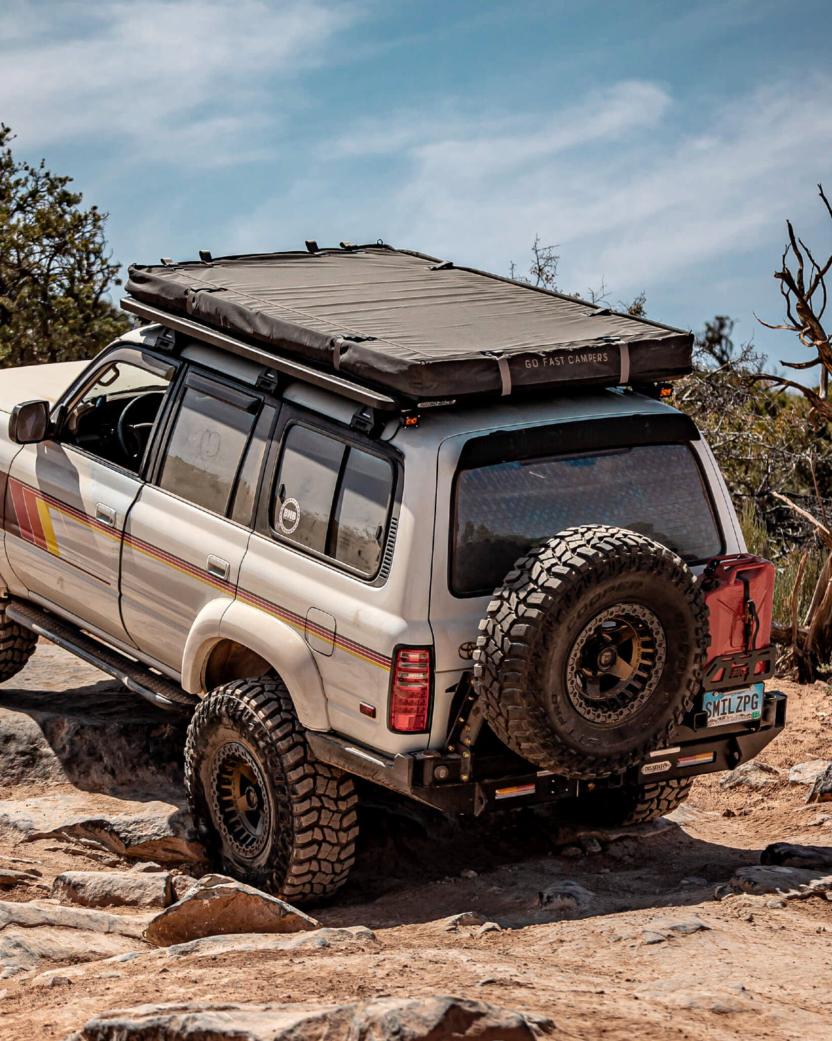 Dissent Off-Road Modular Rear Bumper for 80 Series Land Cruiser & LX 450