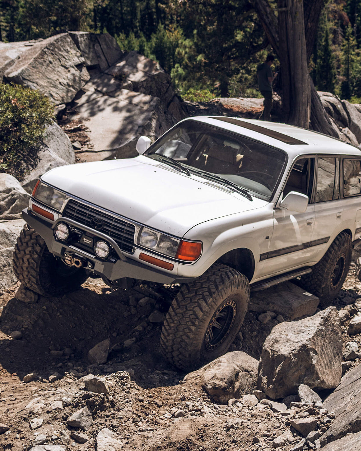 Dissent Off-Road Extreme Clearance Front Bumper for 80 Series Land Cruiser & LX 450