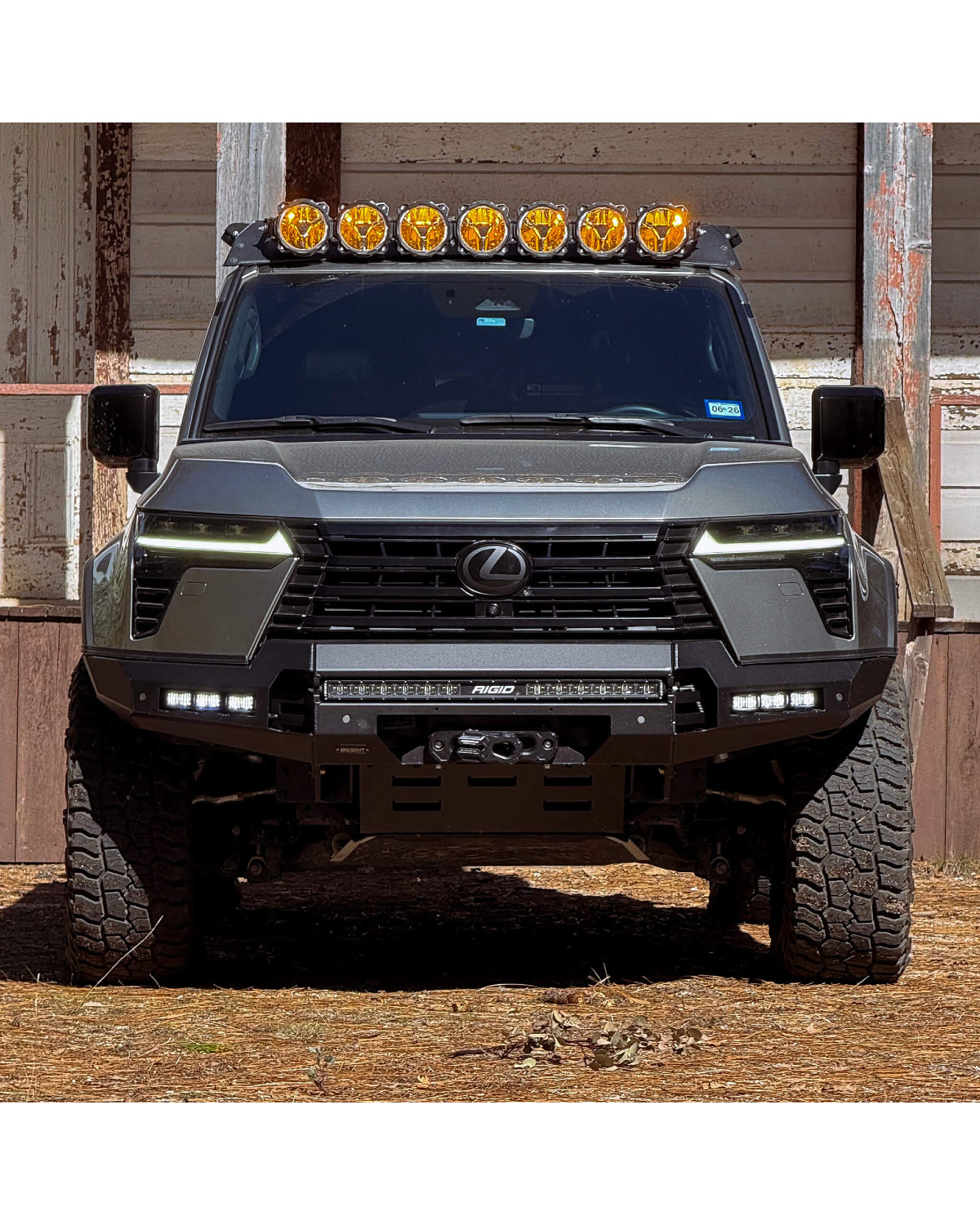 Dissent Off-Road High Clearance Front Winch Bumper for GX 550