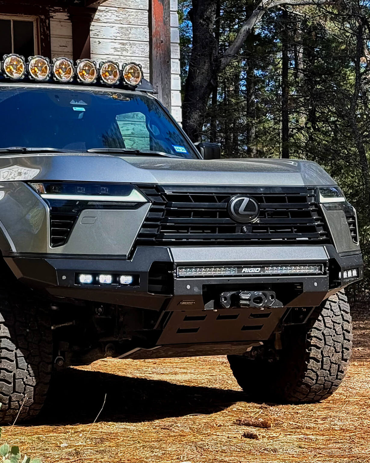 Dissent Off-Road High Clearance Front Winch Bumper for GX 550