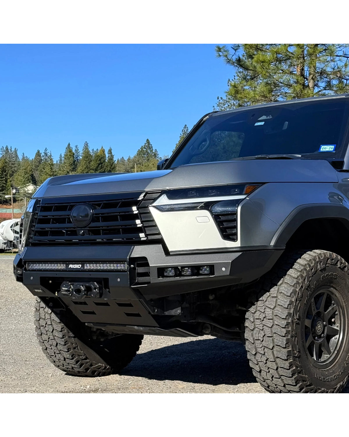 Dissent Off-Road High Clearance Front Winch Bumper for GX 550