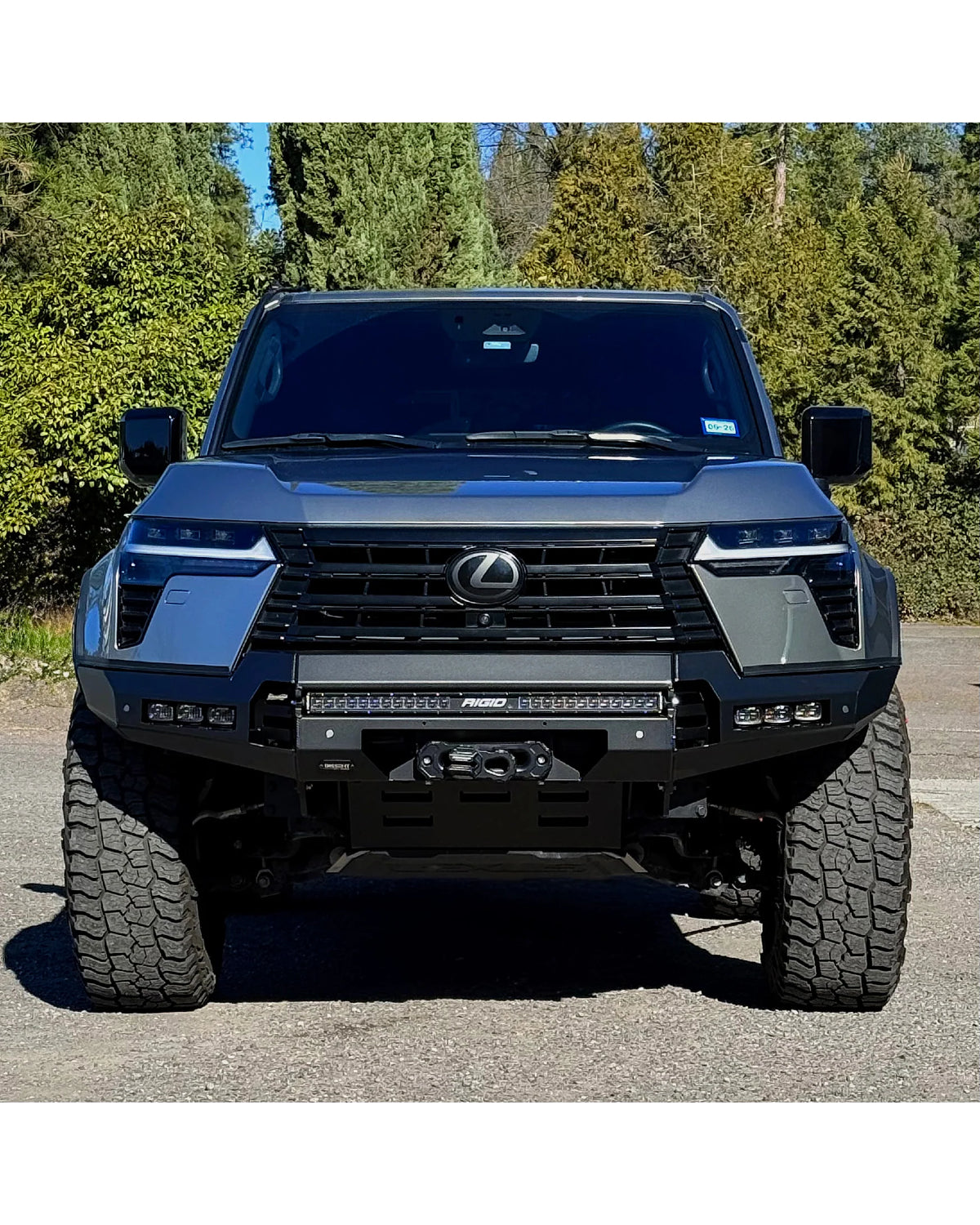 Dissent Off-Road High Clearance Front Winch Bumper for GX 550