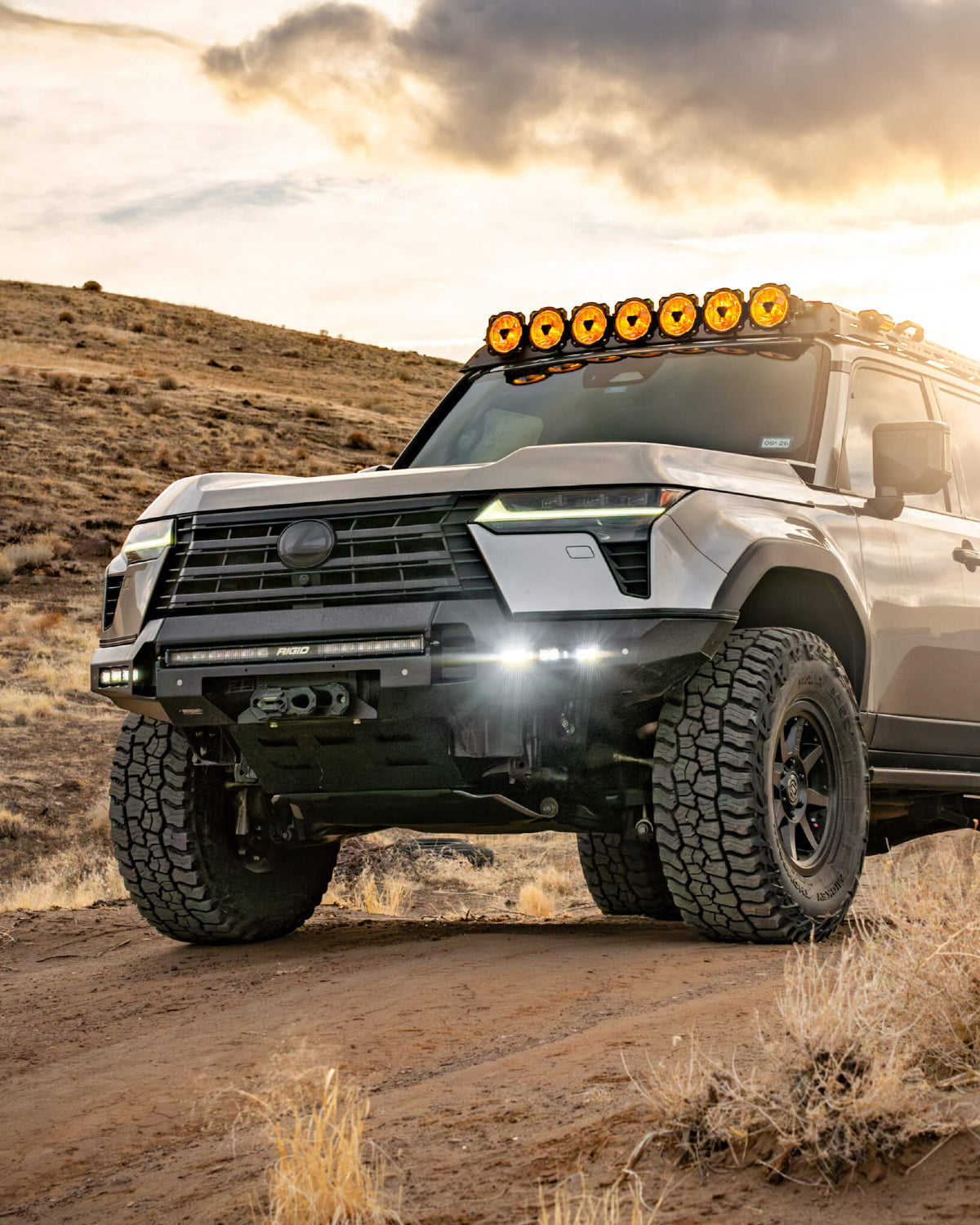 Dissent Off-Road High Clearance Front Winch Bumper for GX 550