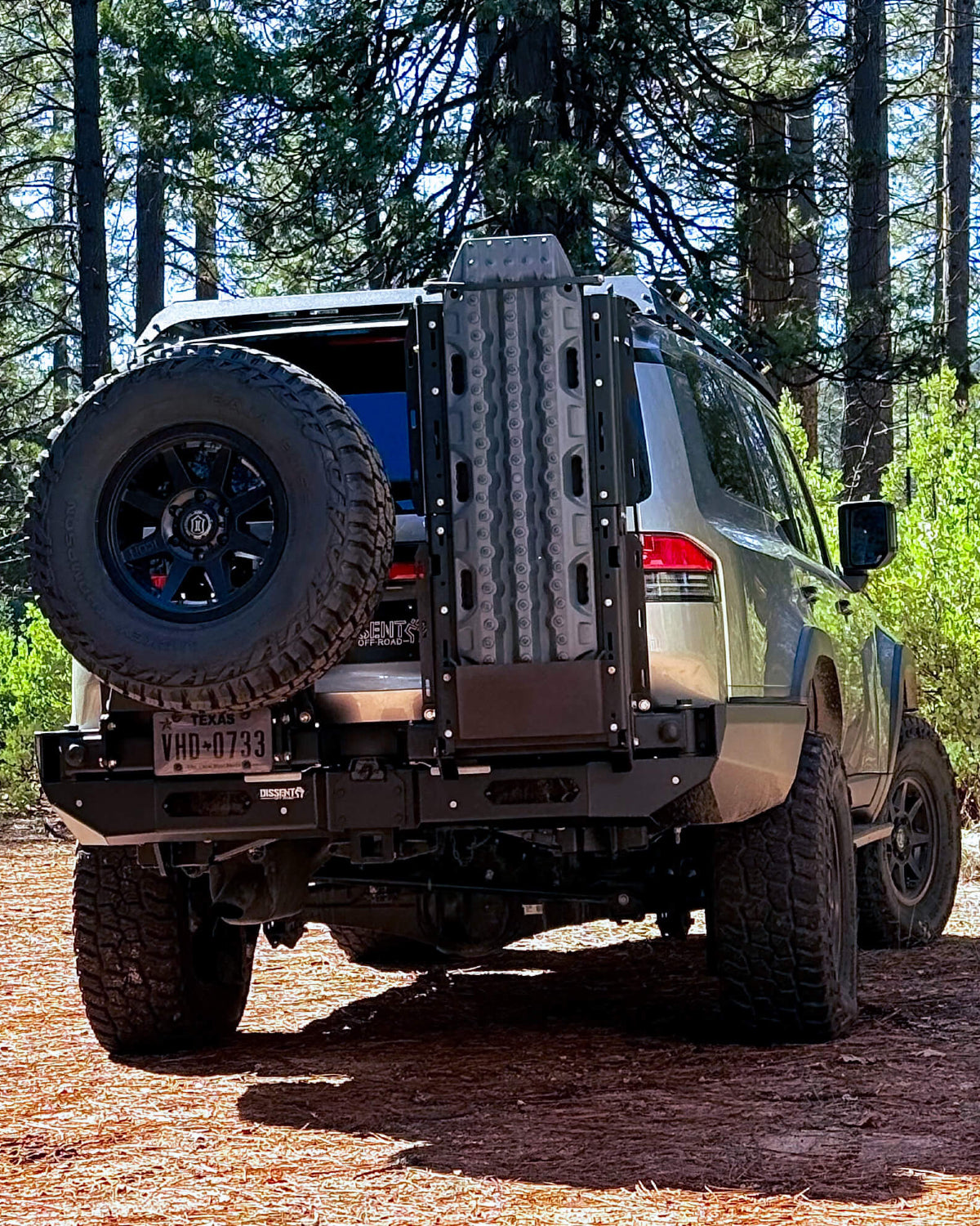 Dissent Off-Road Dual Swing-Out Modular Rear Bumper for GX 550
