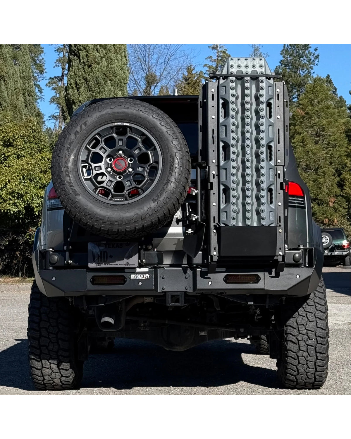 Dissent Off-Road Dual Swing-Out Modular Rear Bumper for GX 550