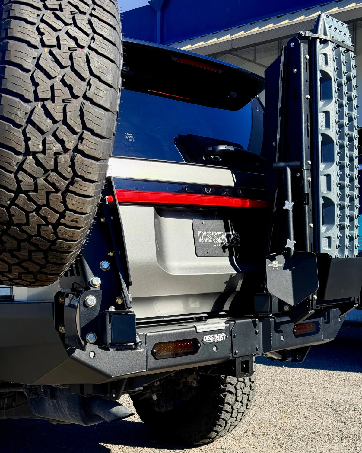 Dissent Off-Road Dual Swing-Out Modular Rear Bumper for GX 550