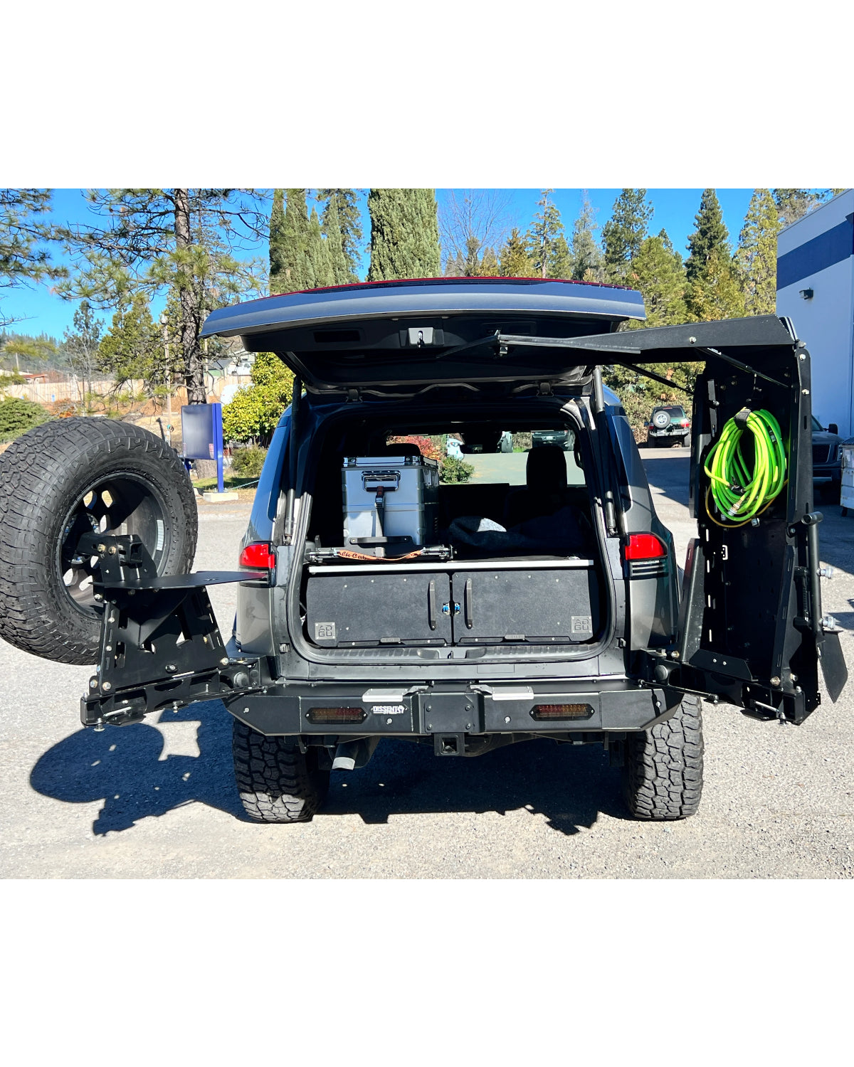 Dissent Off-Road Dual Swing-Out Modular Rear Bumper for GX 550
