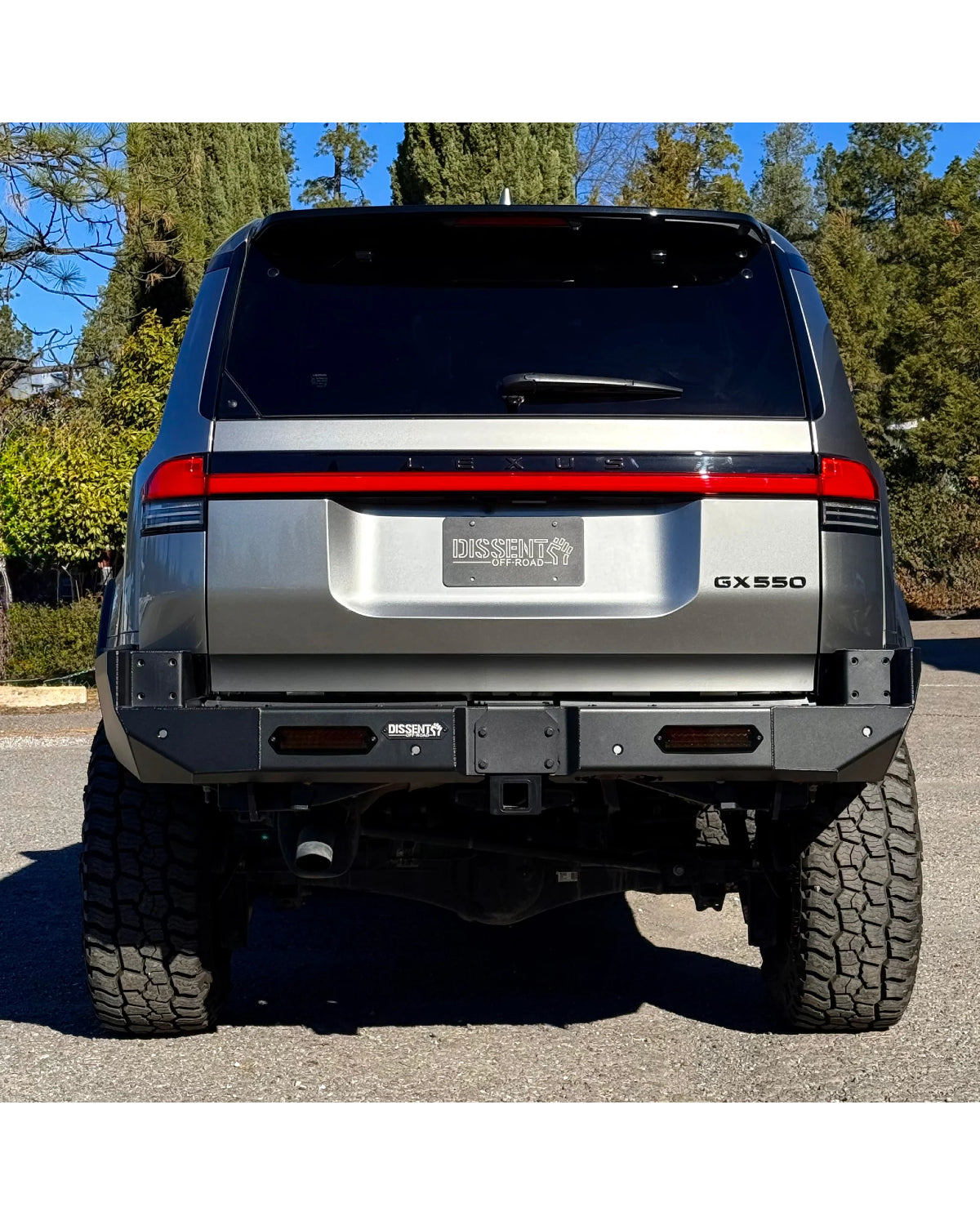 Dissent Off-Road Dual Swing-Out Modular Rear Bumper for GX 550