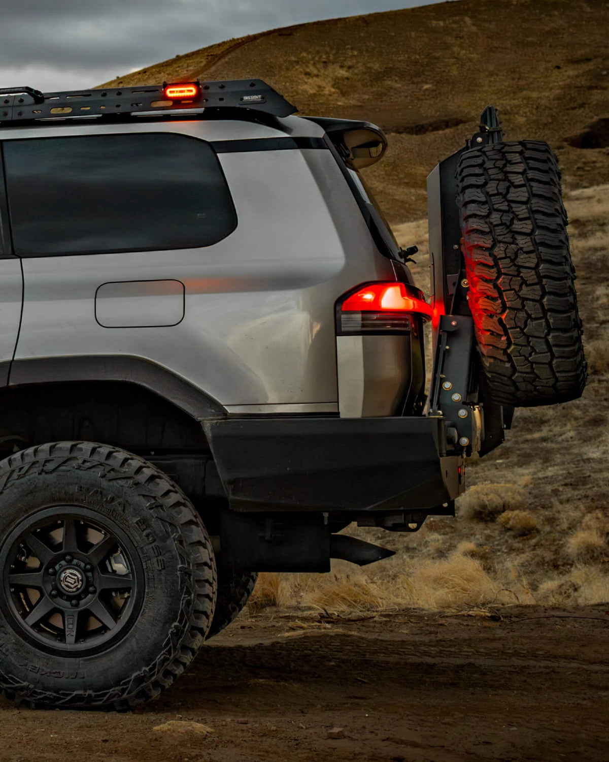 Dissent Off-Road Dual Swing-Out Modular Rear Bumper for GX 550