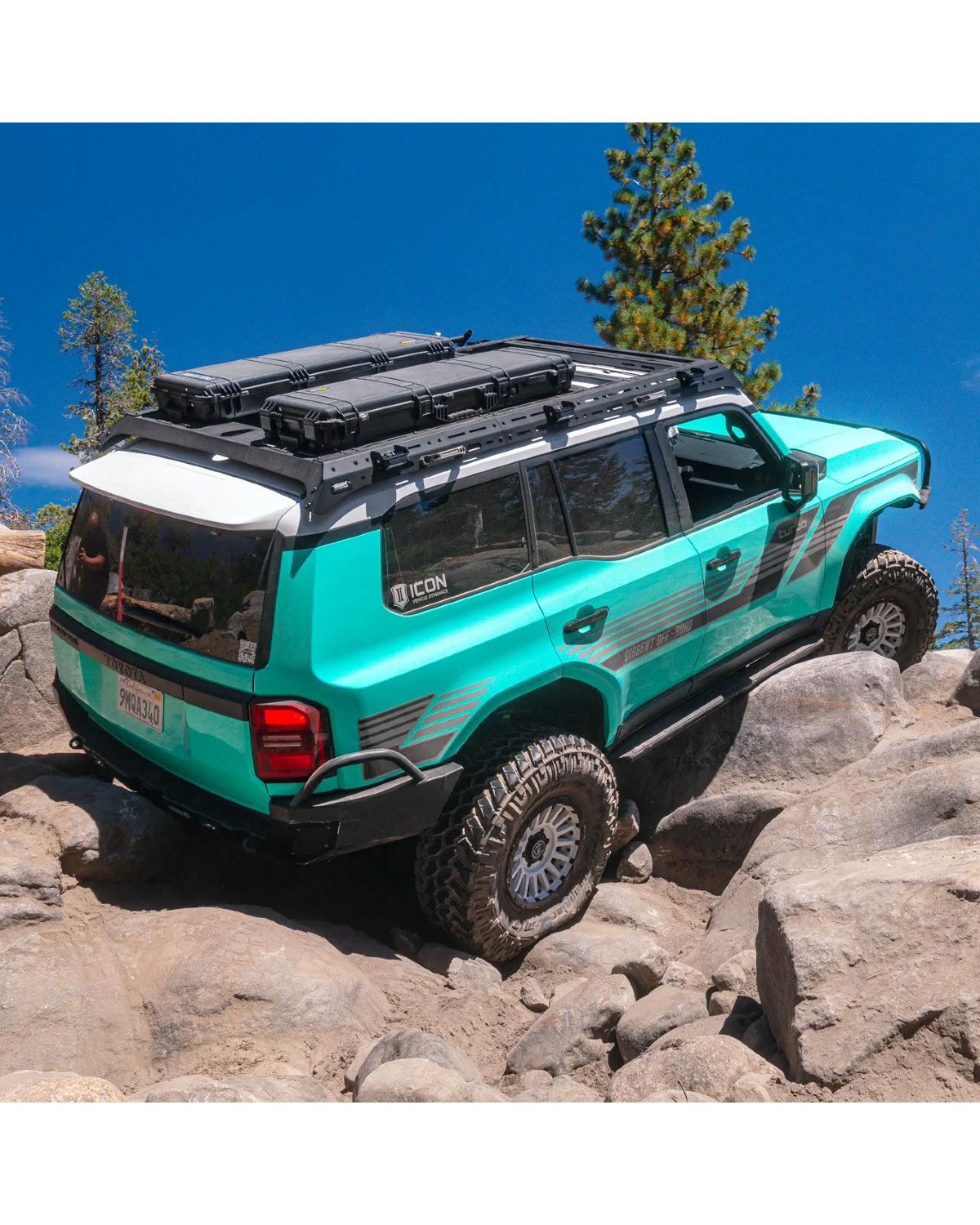 Dissent Off-Road Rock Slider Steps for GX 550