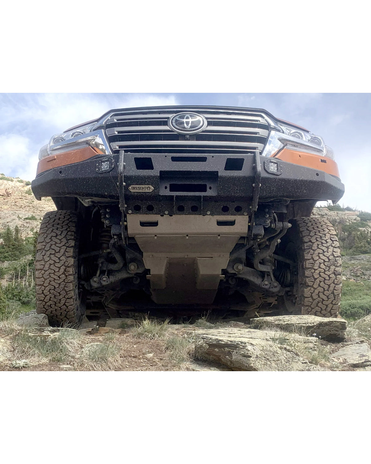 Dissent Off-Road 1/4" Aluminum Skid Plate Set for 200 Series Land Cruiser & LX 570