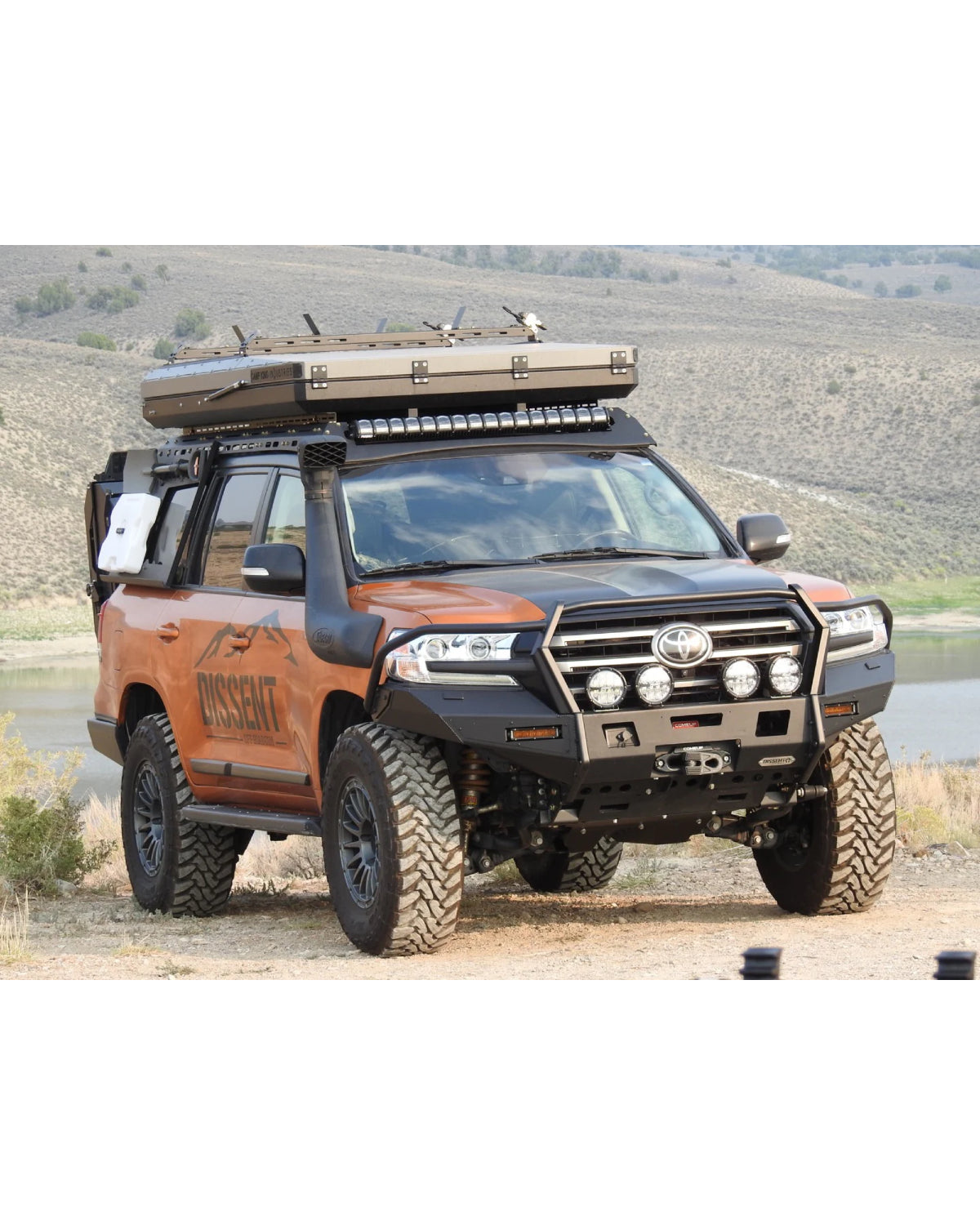 Dissent Off-Road Full Replacement Front Bumper for 200 Series Land Cruiser