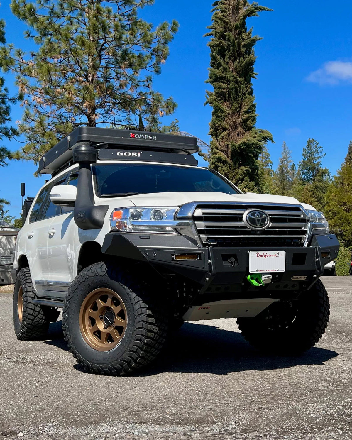 Dissent Off-Road Full Replacement Front Bumper for 200 Series Land Cruiser
