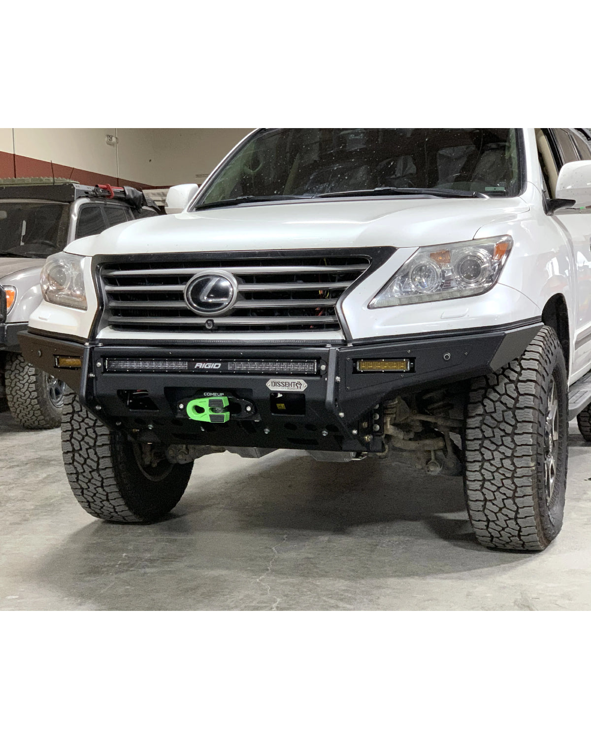 Dissent Off-Road Low Profile Modular Front Bumper for LX 570
