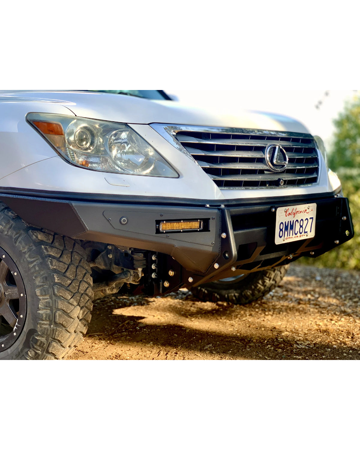 Dissent Off-Road Low Profile Modular Front Bumper for LX 570