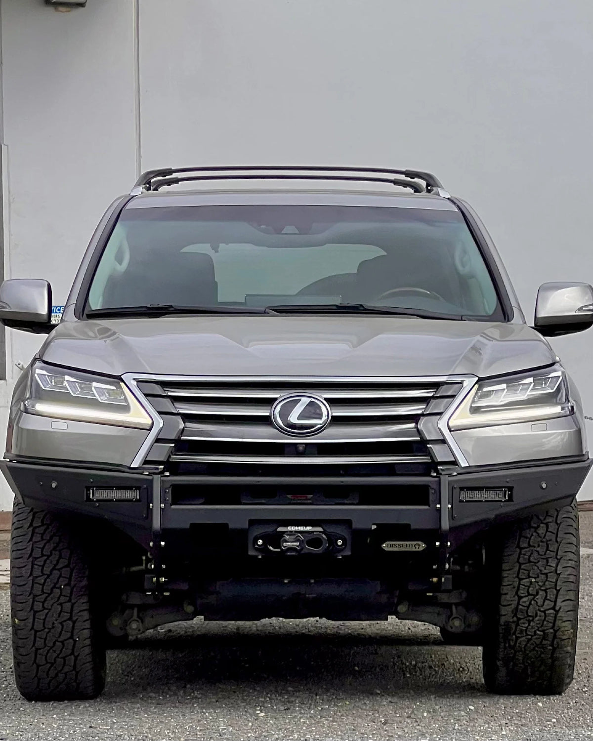 Dissent Off-Road Low Profile Modular Front Bumper for LX 570