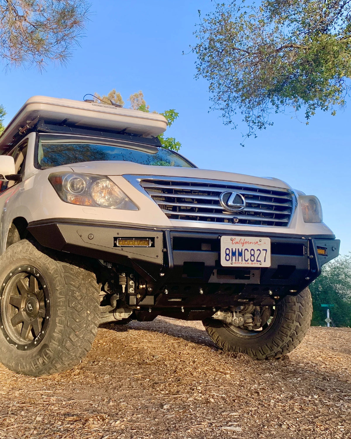 Dissent Off-Road Low Profile Modular Front Bumper for LX 570