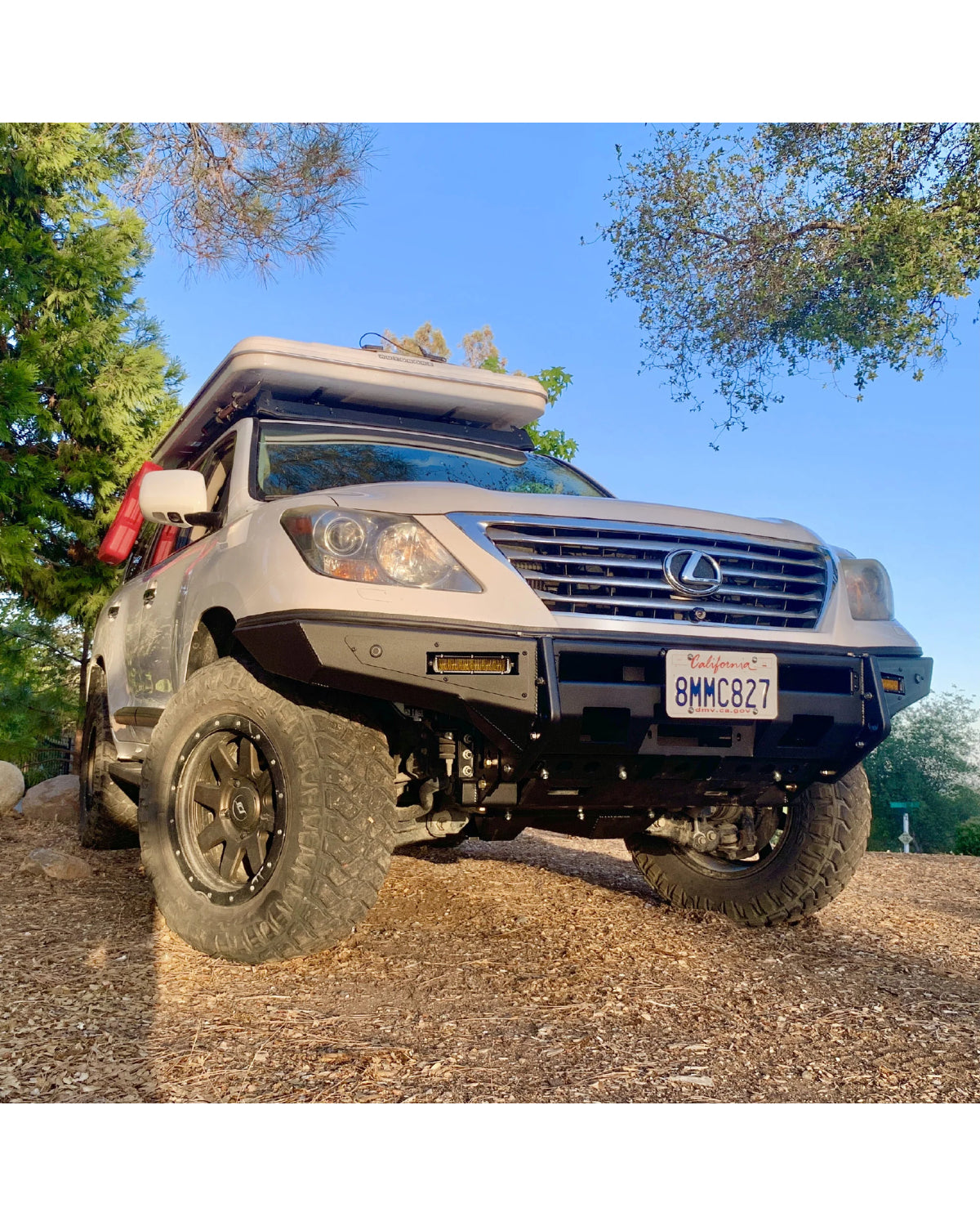 Dissent Off-Road Low Profile Modular Front Bumper for LX 570