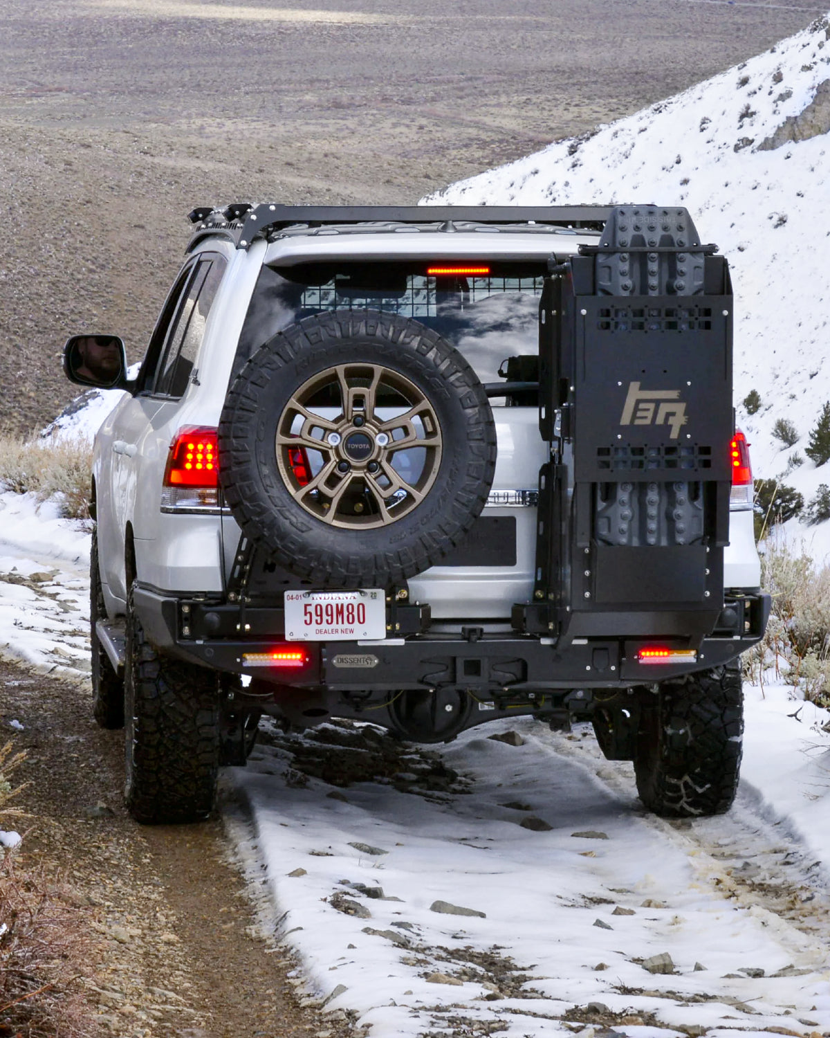 Dissent Off-Road Modular Rear Bumper for 200 Series Land Cruiser & LX 570