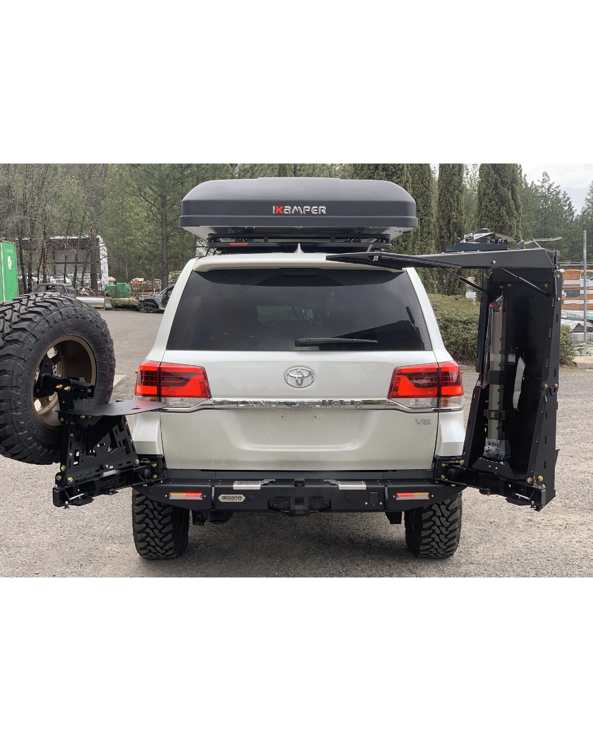 Dissent Off-Road Modular Rear Bumper for 200 Series Land Cruiser & LX 570