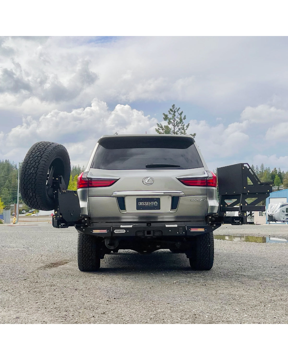 Dissent Off-Road Modular Rear Bumper for 200 Series Land Cruiser & LX 570