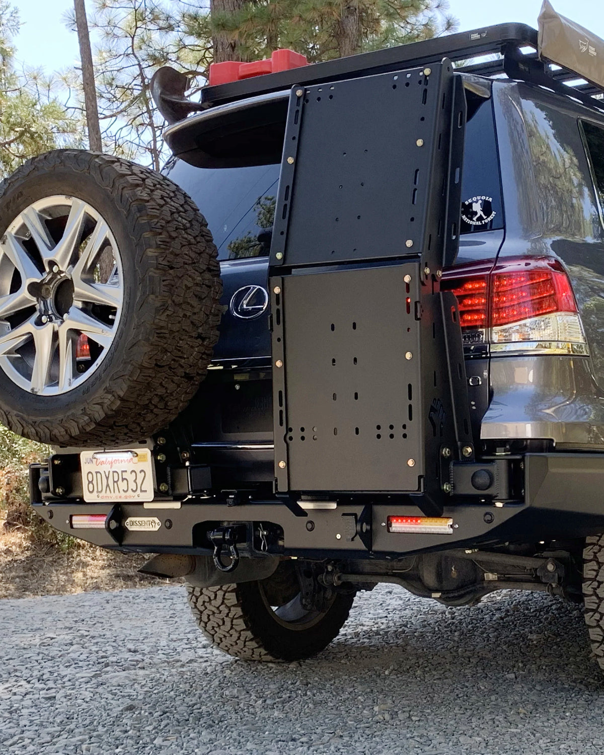 Dissent Off-Road Modular Rear Bumper for 200 Series Land Cruiser & LX 570