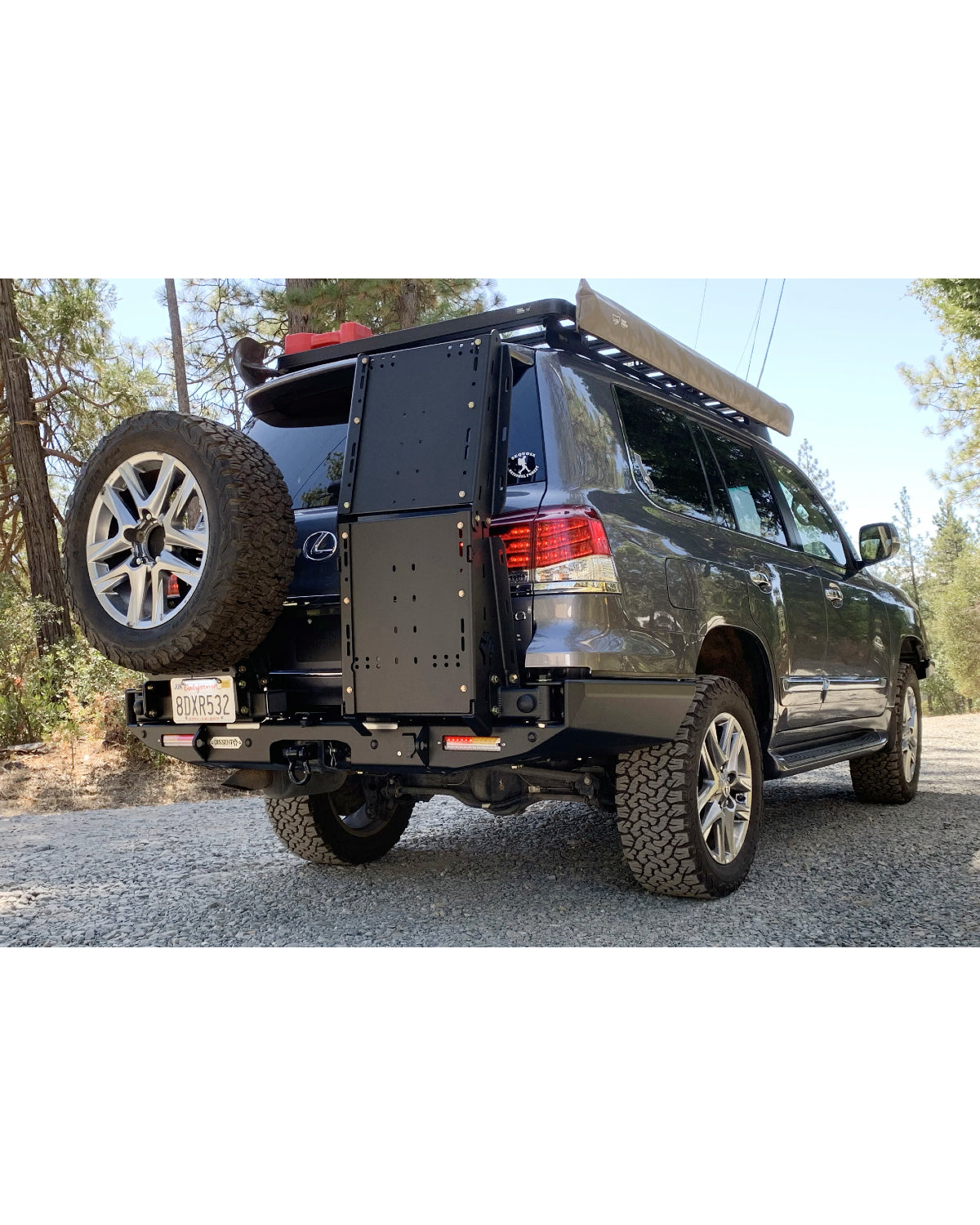 Dissent Off-Road Modular Rear Bumper for 200 Series Land Cruiser & LX 570