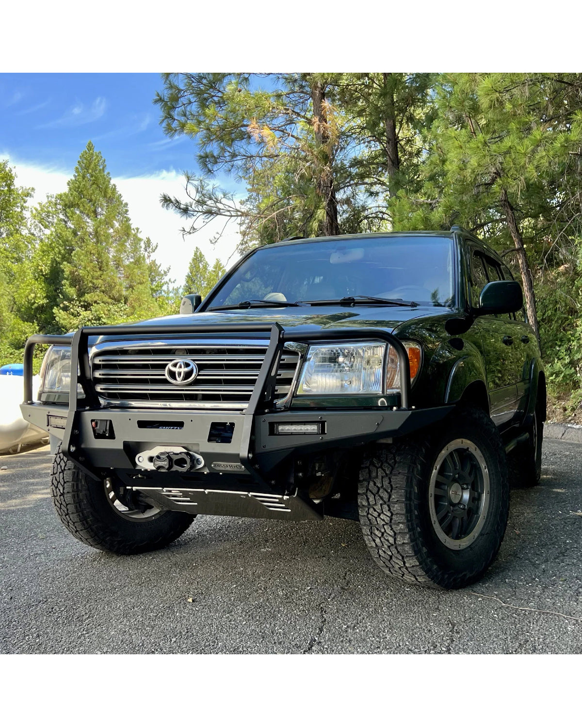 Dissent Off-Road Ultra-High Clearance Modular Front Bumper for 100 Series Land Cruiser & LX 470
