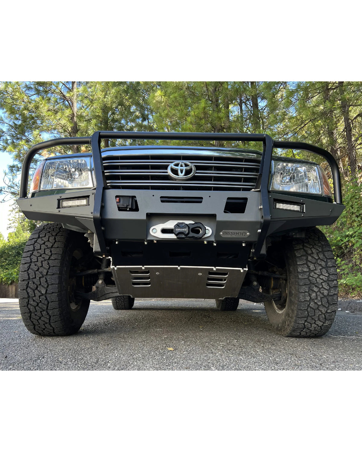 Dissent Off-Road Ultra-High Clearance Modular Front Bumper for 100 Series Land Cruiser & LX 470