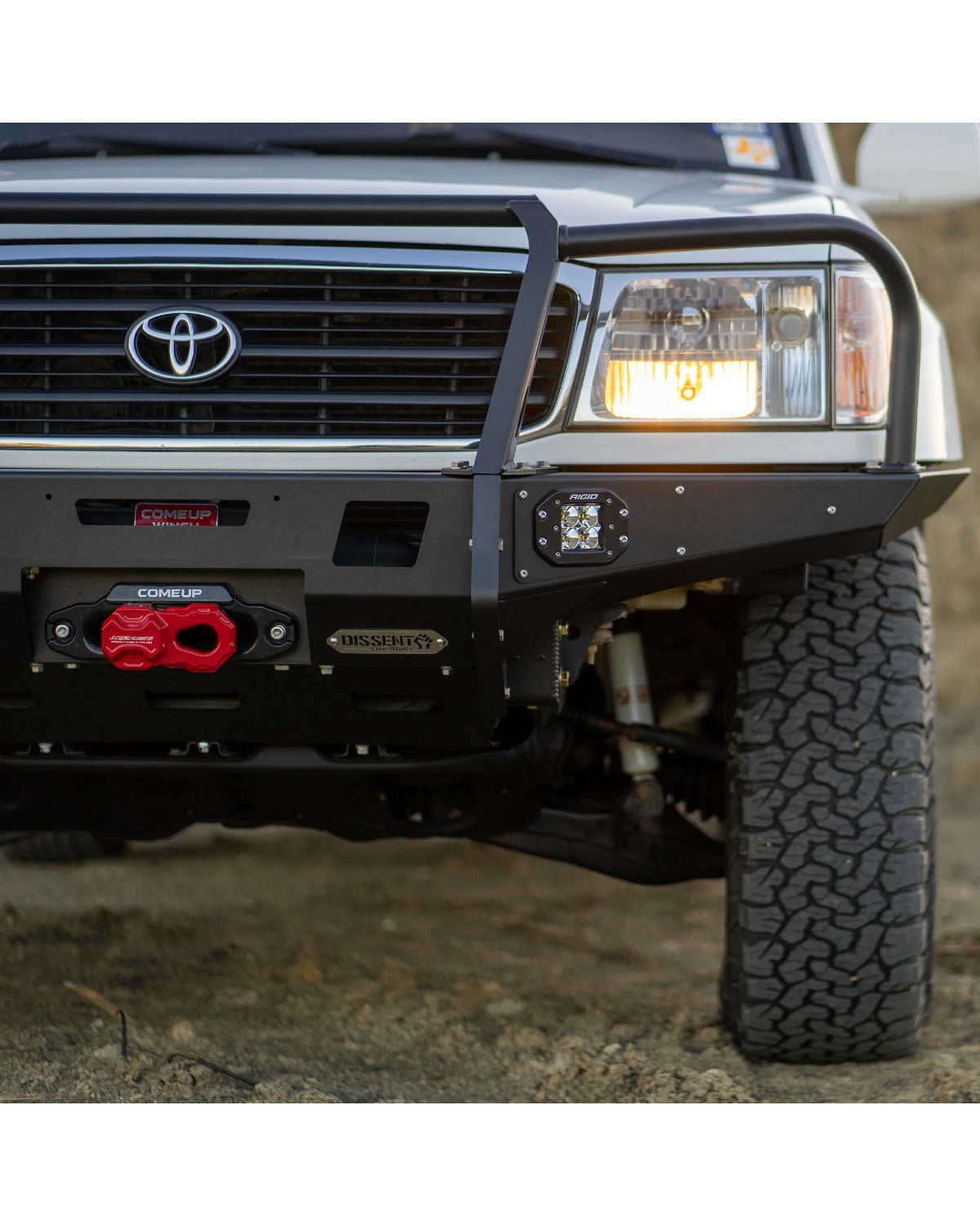Dissent Off-Road Ultra-High Clearance Modular Front Bumper for 100 Series Land Cruiser & LX 470