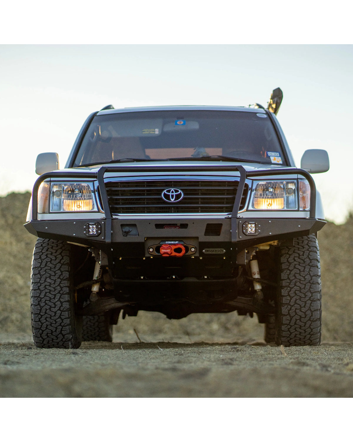 Dissent Off-Road Ultra-High Clearance Modular Front Bumper for 100 Series Land Cruiser & LX 470