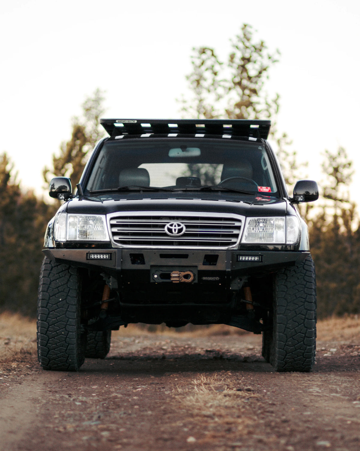 Dissent Off-Road Ultra-High Clearance Modular Front Bumper for 100 Series Land Cruiser & LX 470