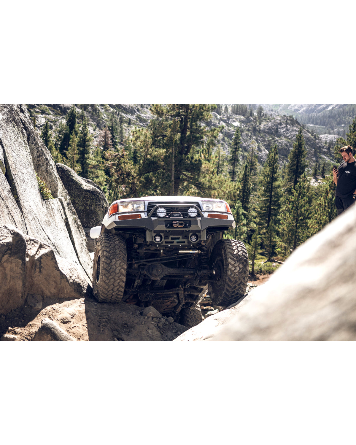 Dissent Off-Road Extreme Clearance Front Bumper for 80 Series Land Cruiser & LX 450