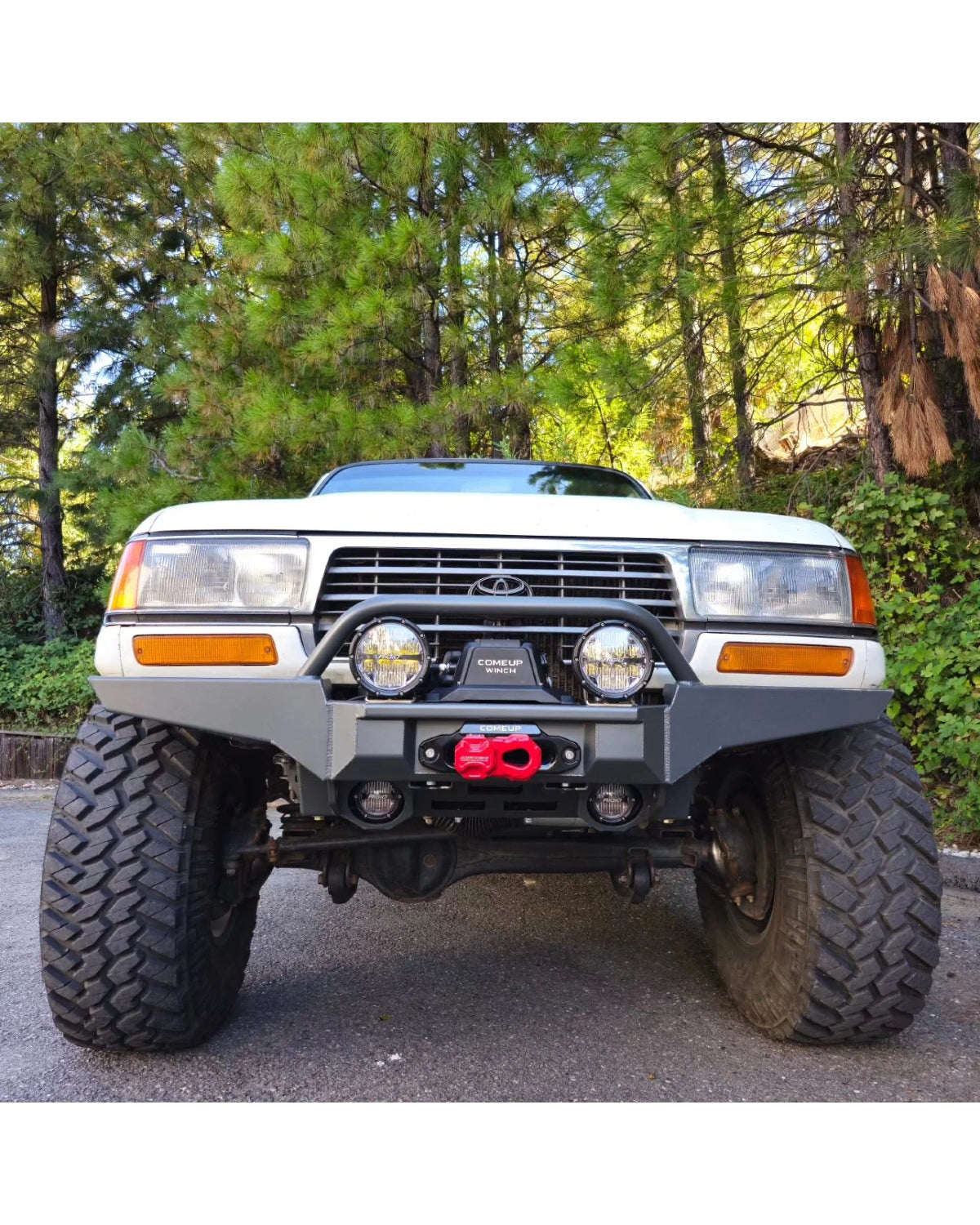 Dissent Off-Road Extreme Clearance Front Bumper for 80 Series Land Cruiser & LX 450