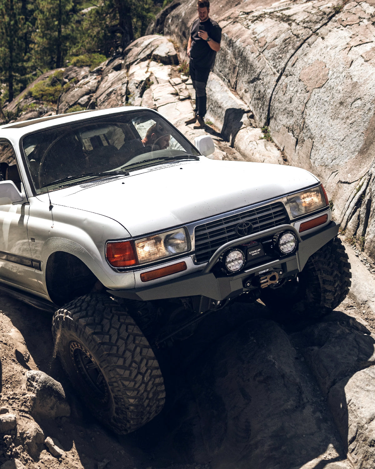 Dissent Off-Road Extreme Clearance Front Bumper for 80 Series Land Cruiser & LX 450