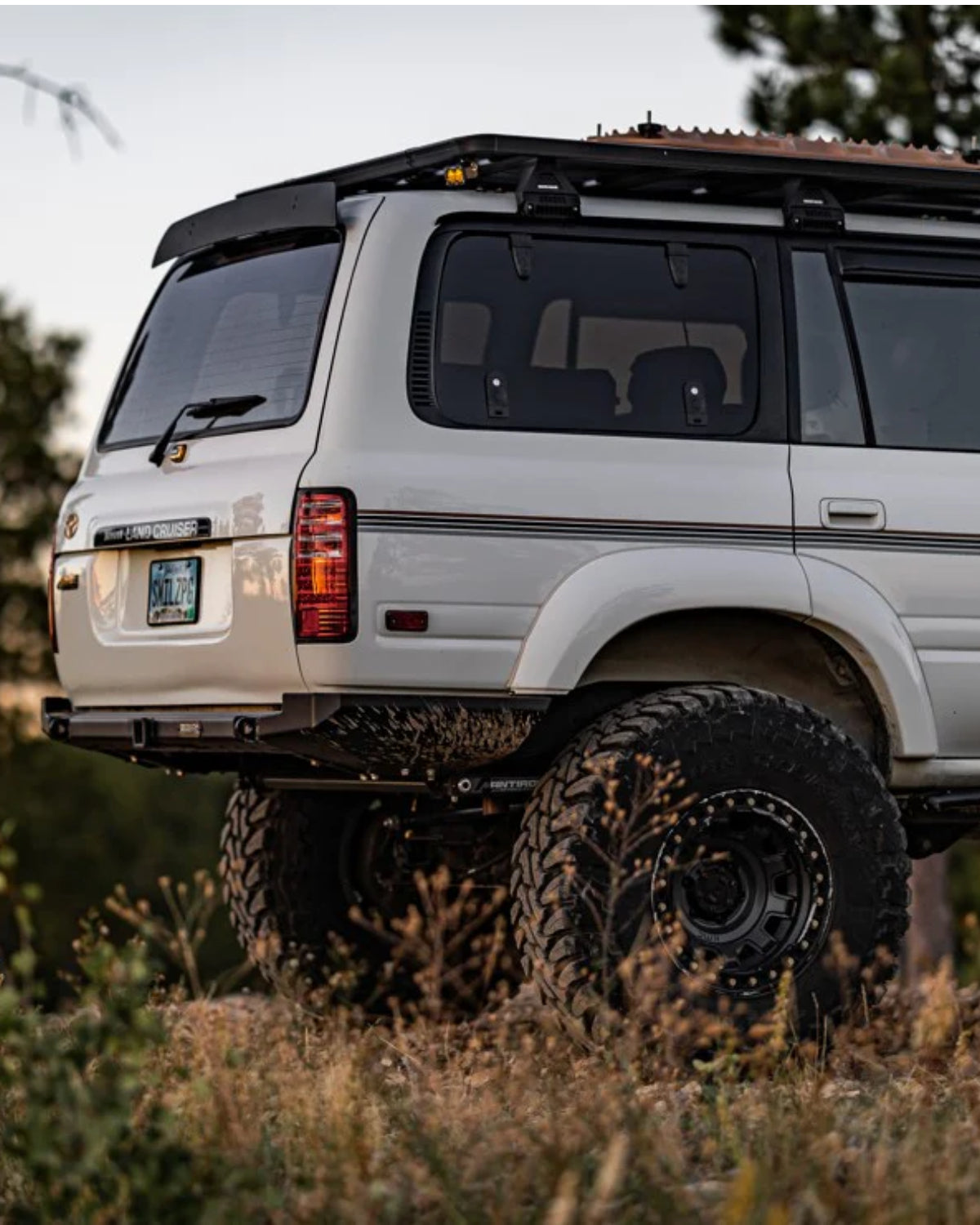 Dissent Off-Road Extreme Clearance Rear Bumper for 80 Series Land Cruiser & LX 450