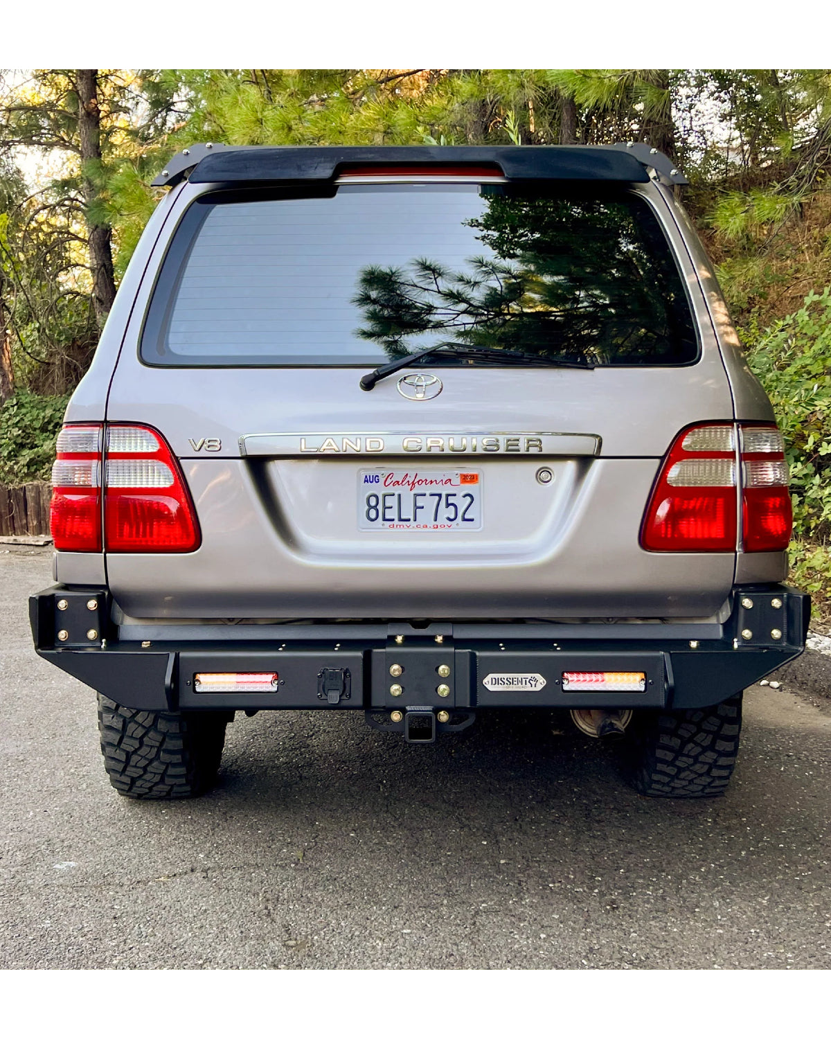 Dissent Off-Road Modular Rear Bumper V3 for 100 Series Land Cruiser & LX 470