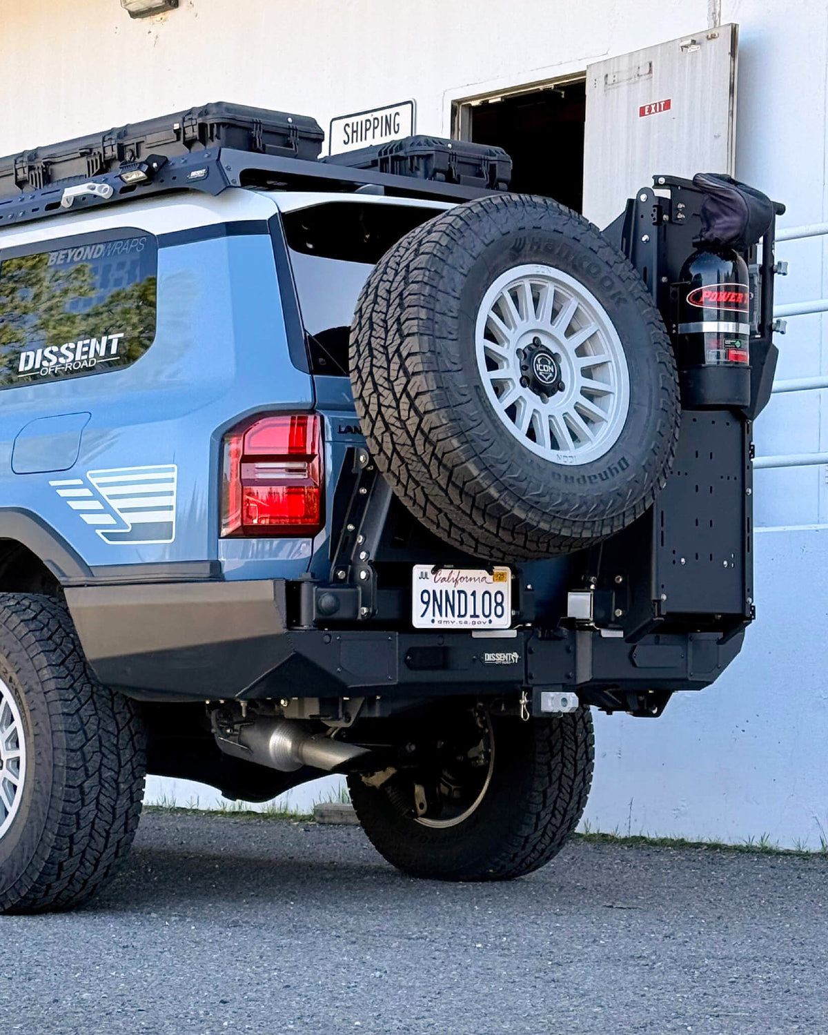 Dissent Off-Road Modular Rear Bumper for 250 Series Land Cruiser
