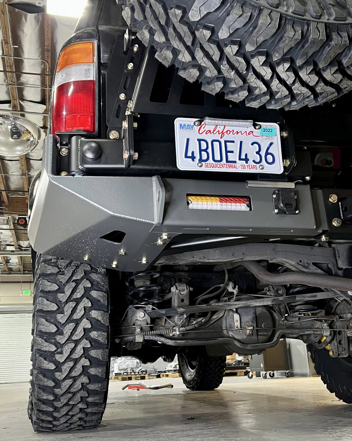 Dissent Off-Road Modular Rear Bumper for 80 Series Land Cruiser & LX 450