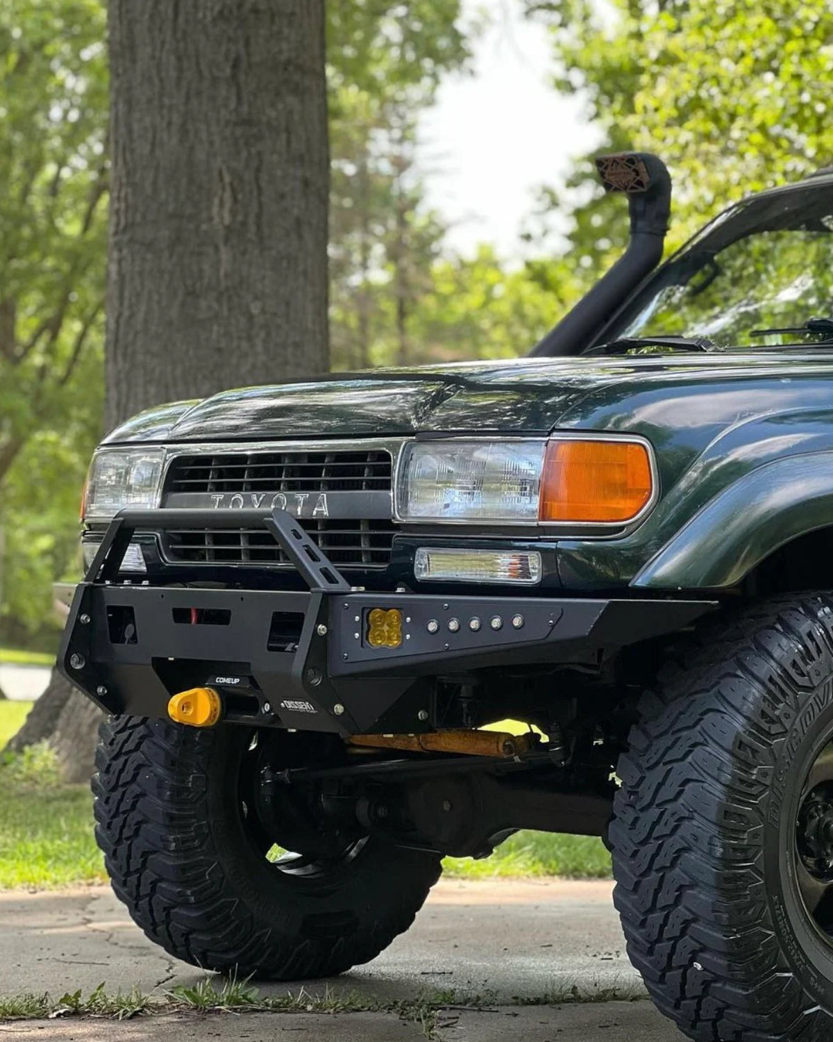 Dissent Off-Road Ultra-High Clearance Modular Front Bumper for 80 Series Land Cruiser & LX 450