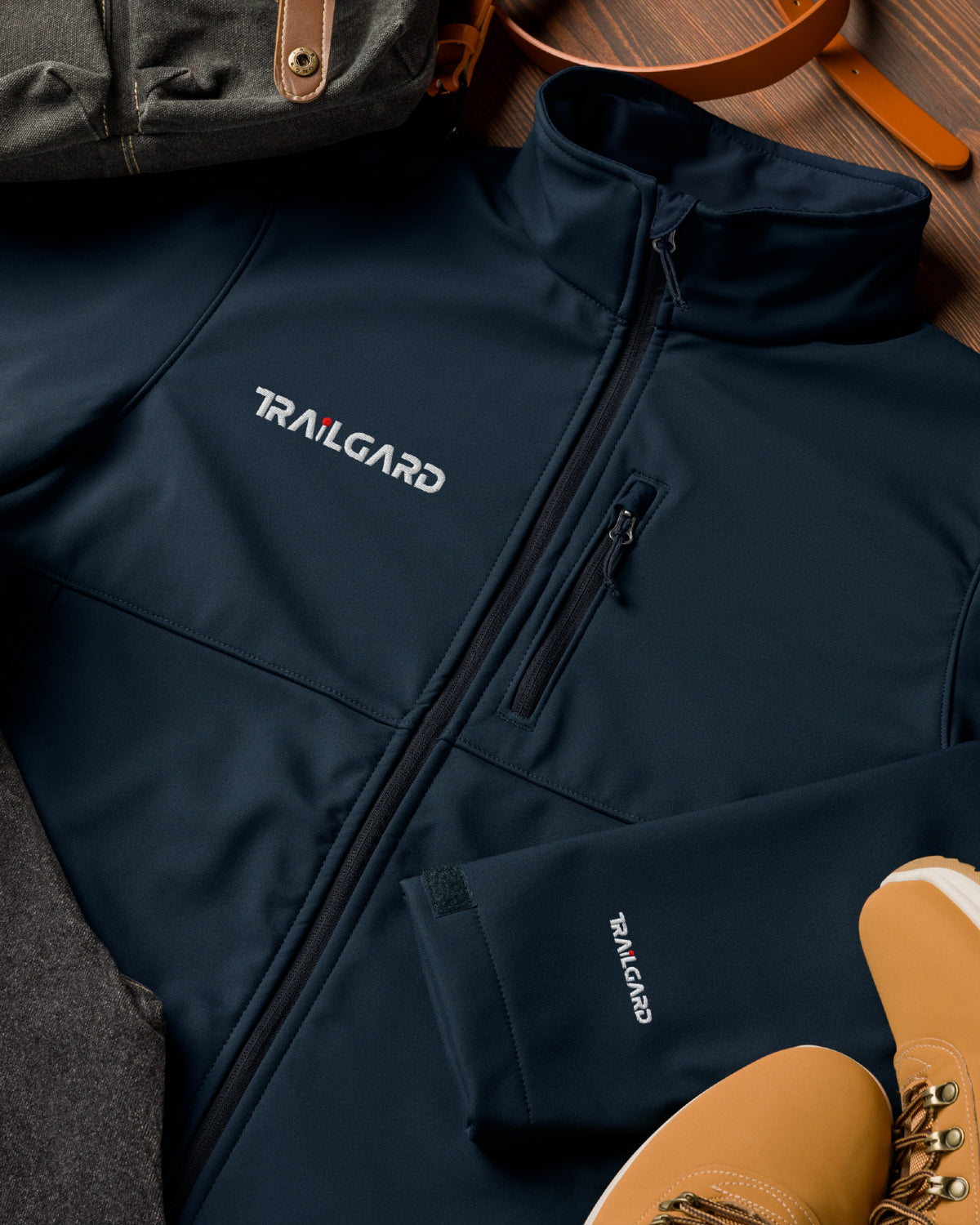 Trailgard Trailblazer's Shield Columbia Jacket - Navy